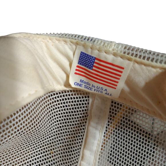 70's Vintage Budweiser Mesh Trucker Hat Snapback Made in USA - Picture 6 of 6